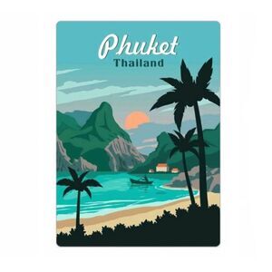 Phuket Thailand Souvenir Travel Magnet